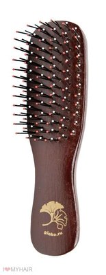 Щетки для волос BARBARUSSA деревянная вишневая XS 1904 фото